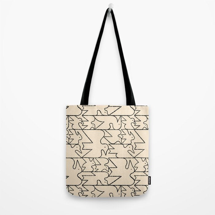 Linear Flock No. 1 Tote Bag Gallery Image 2