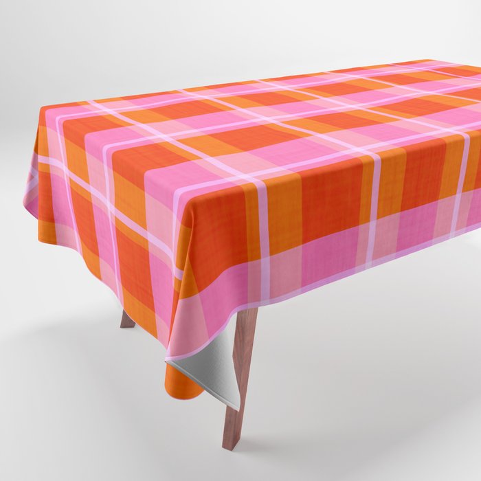 Summer plaid Tablecloth Gallery Image 1
