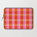 Summer plaid Laptop Sleeve Gallery Image 1