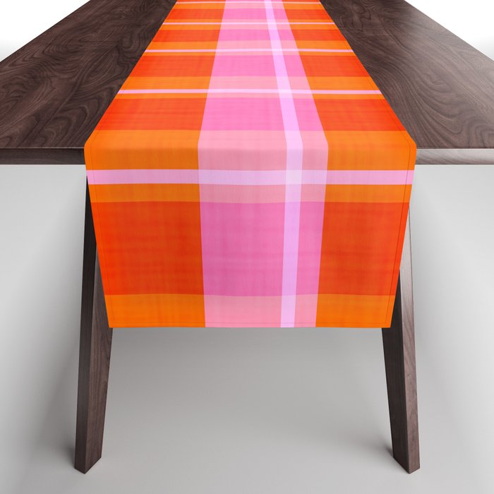 Summer plaid Table Runner Gallery Image 1