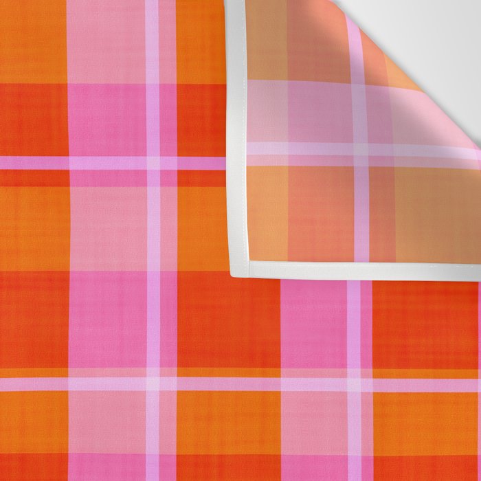 Summer plaid Wall Tapestry Gallery Image 3