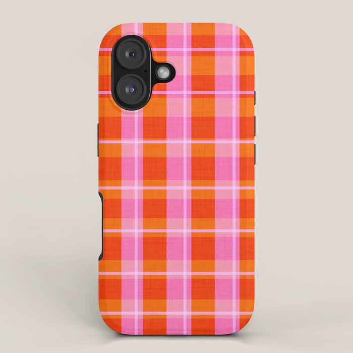 Summer plaid iPhone Case Gallery Image 1
