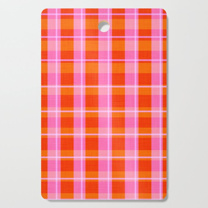Summer plaid Cutting Board Gallery Image 1