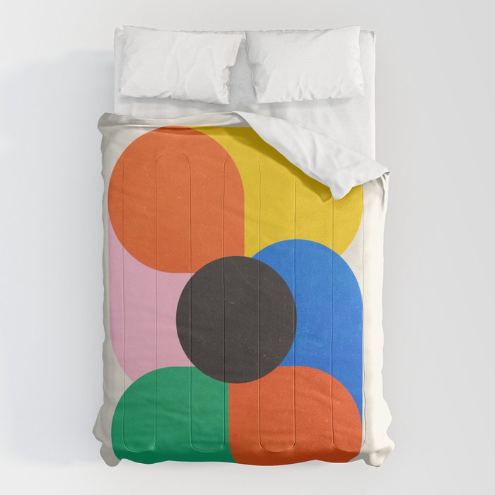 Harmony: Bauhaus 1919 Exhibition 03 Comforter Gallery Image 6
