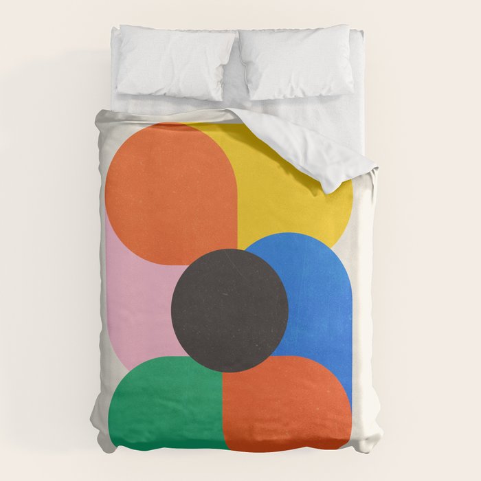 Harmony: Bauhaus 1919 Exhibition 03 Duvet Cover Gallery Image 6