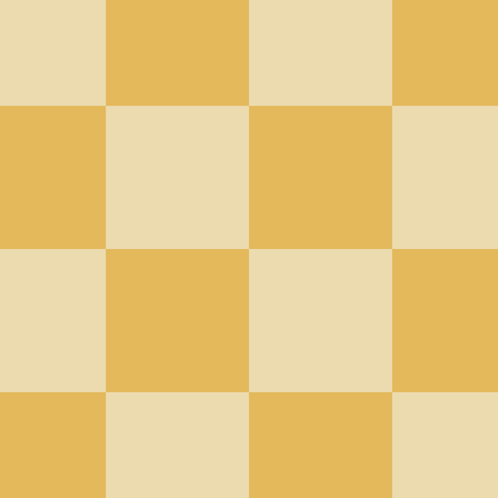 Checkerboard Check Geometric Checked Pattern in Double Mustard Coffee Mug Gallery Image 2