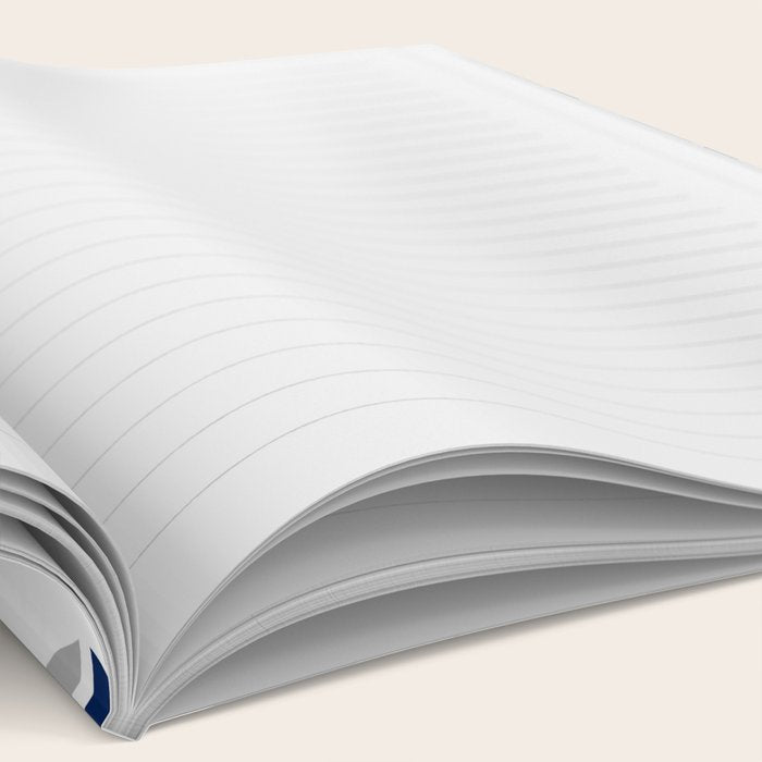 Nautical Sailboat Navy Blue Gray  Notebook Gallery Image 2