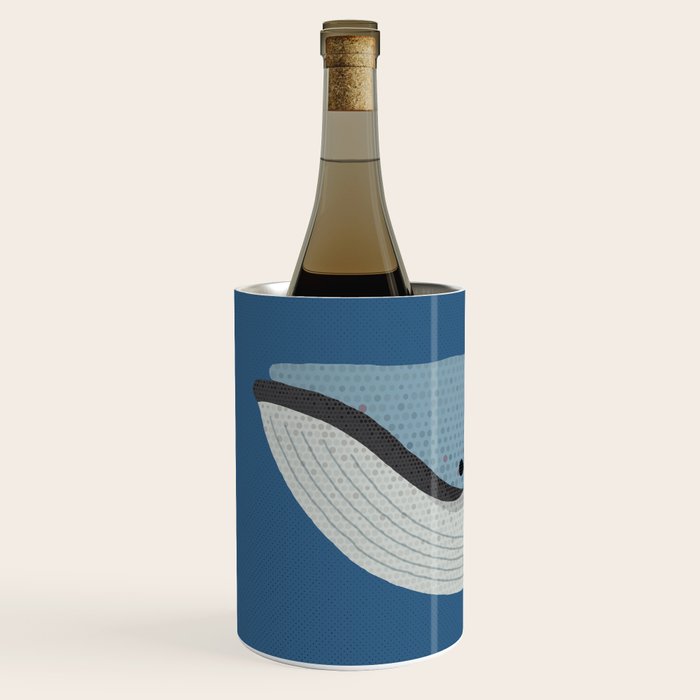 Whimsy Blue Whale Wine Chiller Gallery Image 2