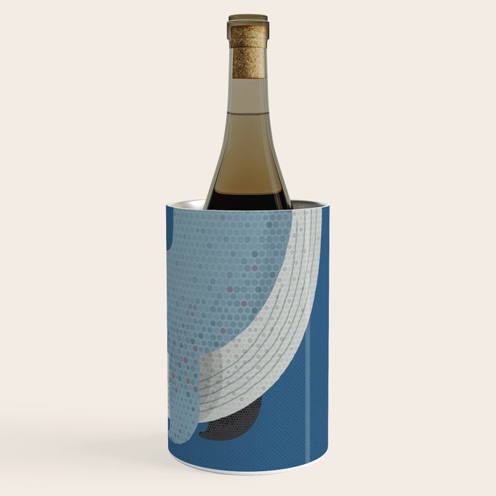 Whimsy Blue Whale Wine Chiller Gallery Image 3