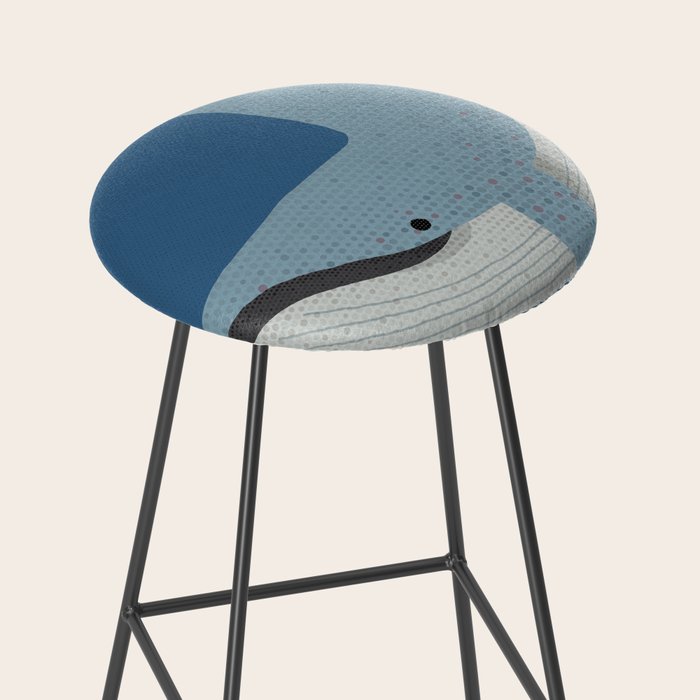 Whimsy Blue Whale Stool Gallery Image 2