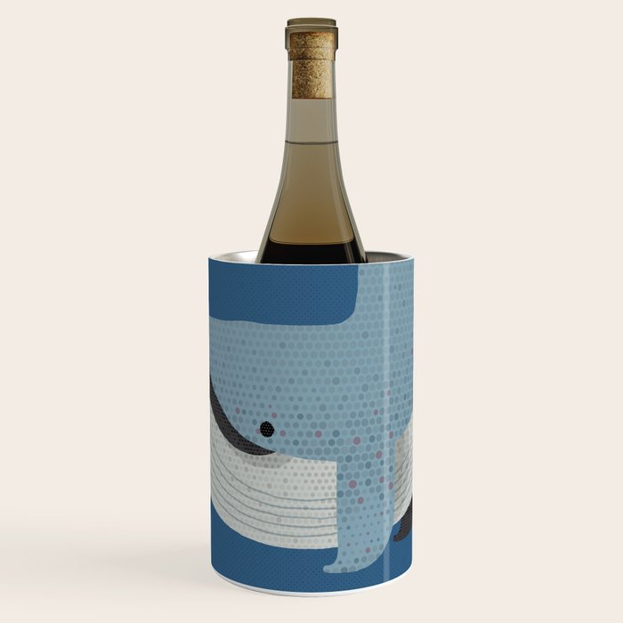 Whimsy Blue Whale Wine Chiller Gallery Image 1
