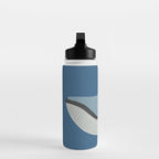 Whimsy Blue Whale Water Bottle Gallery Image 3