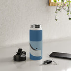 Whimsy Blue Whale Water Bottle Gallery Image 4