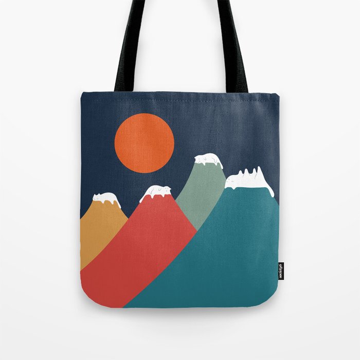 Cat Landscape 10 Tote Bag Gallery Image 1