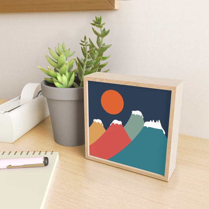 Cat Landscape 10 Mini Art Print Gallery Image 2
