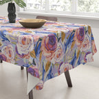 Dolphins in the roses A Tablecloth Gallery Image 3