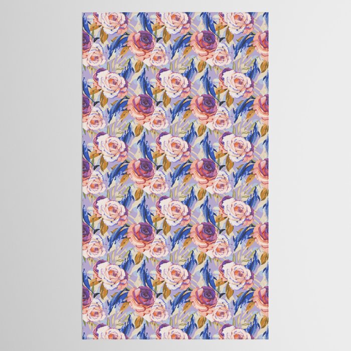 Dolphins in the roses A Tablecloth Gallery Image 2