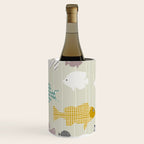 Fresh fish on warm grey pattern Wine Chiller Gallery Image 3