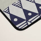 Fresh fish on warm grey pattern Desk Mat Gallery Image 4