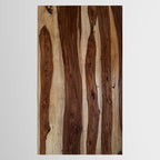 Sheesham Wood Grain Texture, Close Up Tablecloth Gallery Image 2