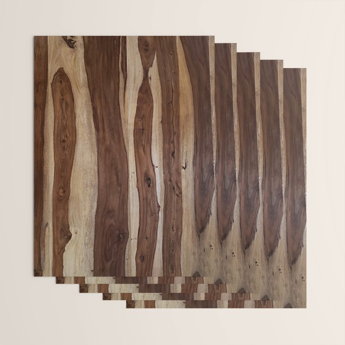 Sheesham Wood Grain Texture, Close Up Wrapping Paper Gallery Image 3