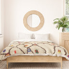 Vintage North African Berber Rug Print Duvet Cover Gallery Image 3