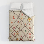 Vintage North African Berber Rug Print Duvet Cover Gallery Image 6