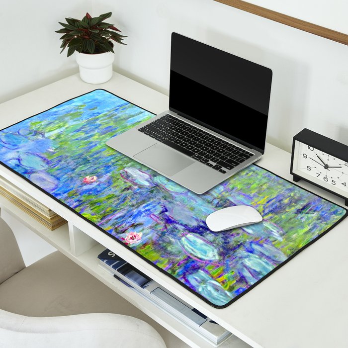 Water Lilies monet : Nympheas Desk Mat Gallery Image 2