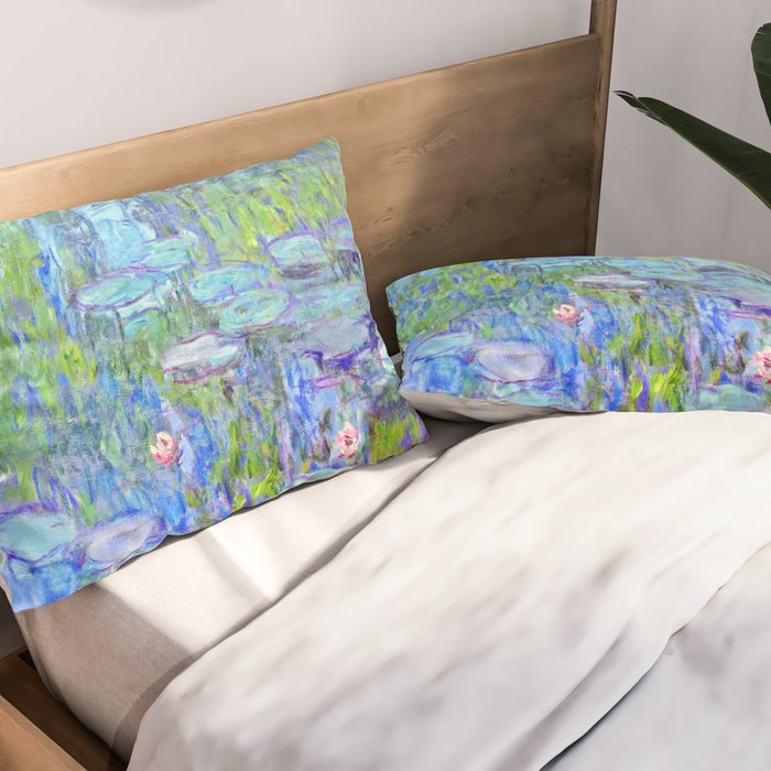 Water Lilies monet : Nympheas Pillow Sham Gallery Image 2