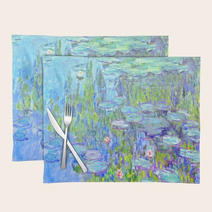 Water Lilies monet : Nympheas Placemat Gallery Image 1