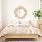 Vintage tropical palm tree beach island art Duvet Cover Gallery Image 3