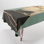 Woman and Birds Tablecloth Gallery Image 1