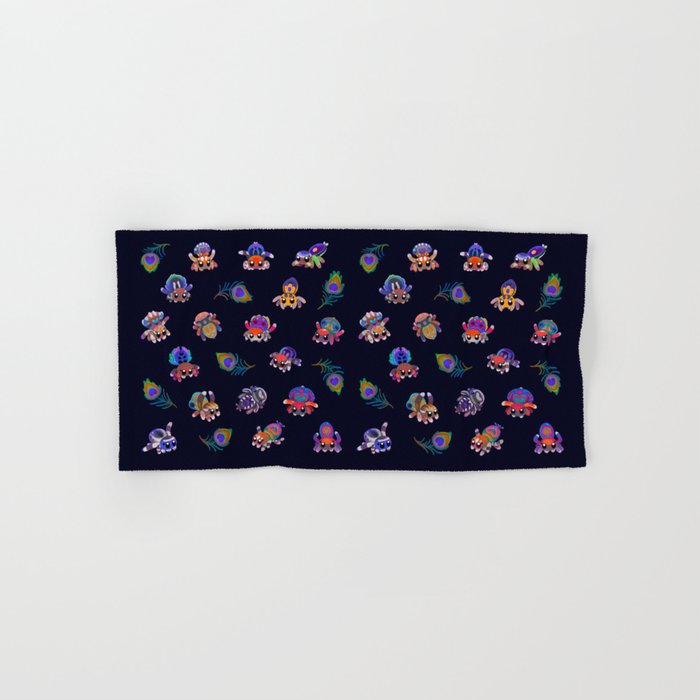 Peacock spider Bath Towel Gallery Image 1