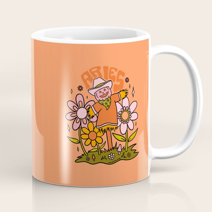 Aries Scarecrow Coffee Mug Gallery Image 1