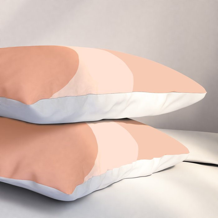 Modern Minimal Arch Abstract XI Pillow Sham Gallery Image 3