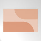 Modern Minimal Arch Abstract XI Welcome Mat Gallery Image 1
