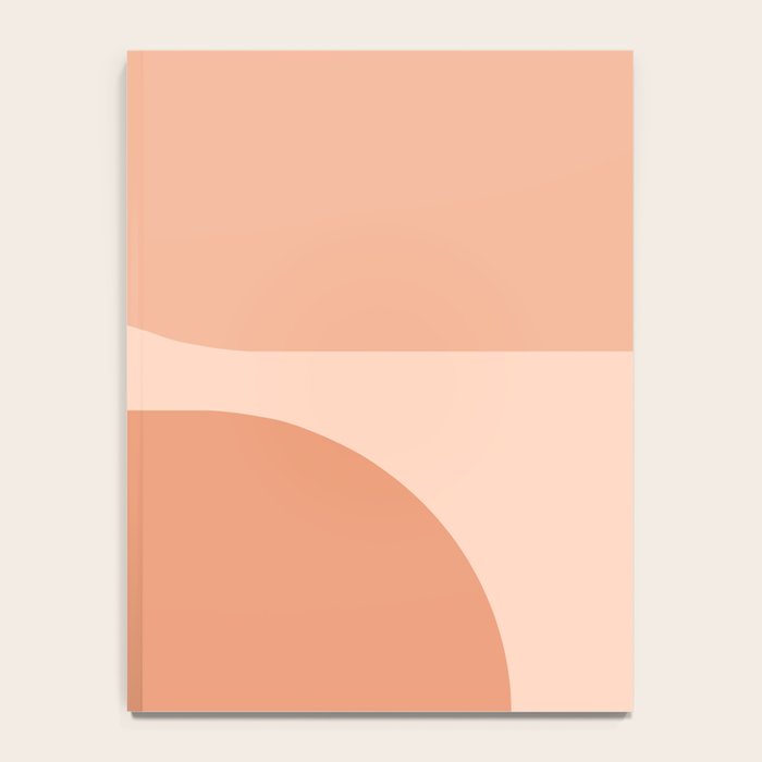 Modern Minimal Arch Abstract XI Notebook Gallery Image 4