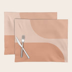 Modern Minimal Arch Abstract XI Placemat Gallery Image 1