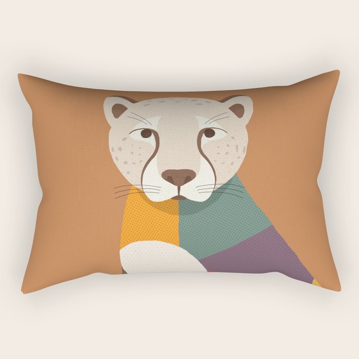Cheetah Rectangular Pillow Gallery Image 2