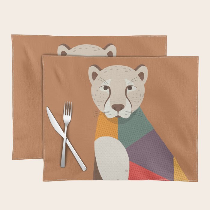 Cheetah Placemat Gallery Image 1