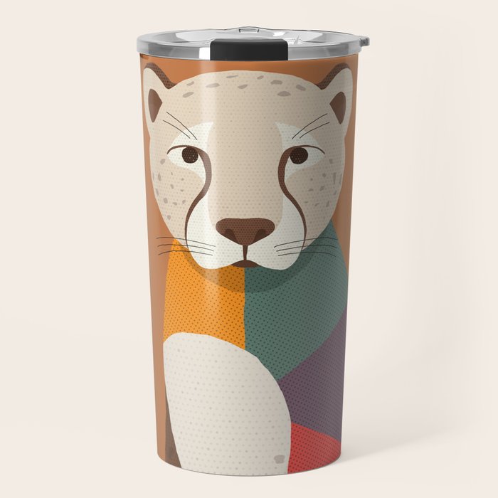 Cheetah Travel Mug Gallery Image 1
