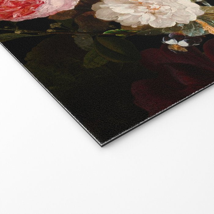 Dutch Vintage Midnight Flower Garden Welcome Mat Gallery Image 2