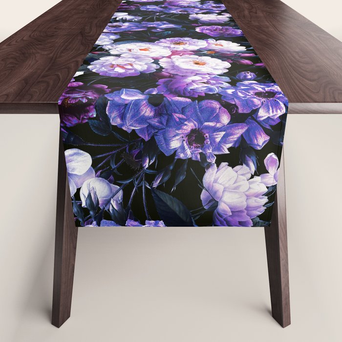 Rose Garden - Night III Table Runner Gallery Image 1