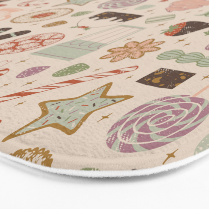 In the Land of Sweets Bath Mat Gallery Image 3