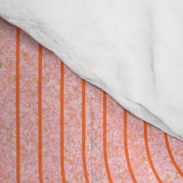Abstraction_SUN_SUMMER_RED_HOT_SHINE_POP_ART_0322M Comforter Gallery Image 4