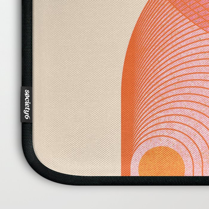 Abstraction_SUN_SUMMER_RED_HOT_SHINE_POP_ART_0322M Laptop Sleeve Gallery Image 3