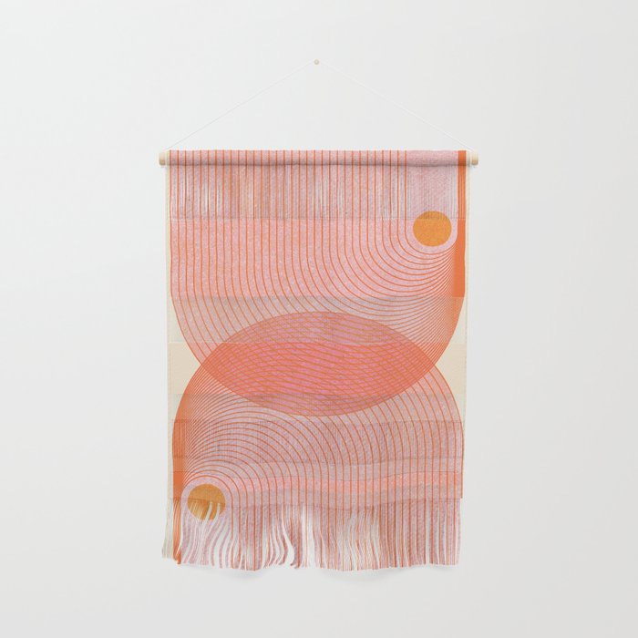 Abstraction_SUN_SUMMER_RED_HOT_SHINE_POP_ART_0322M Wall Hanging Gallery Image 1