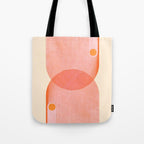 Abstraction_SUN_SUMMER_RED_HOT_SHINE_POP_ART_0322M Tote Bag Gallery Image 1