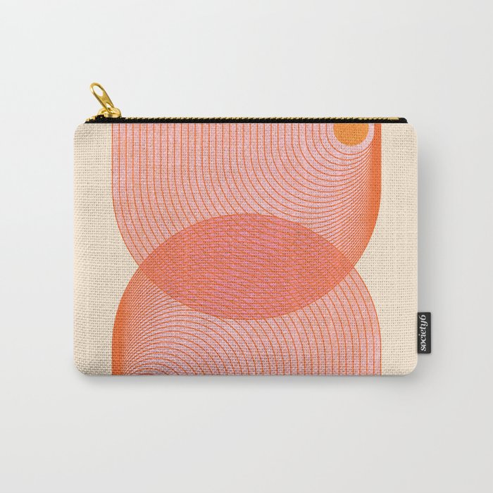 Abstraction_SUN_SUMMER_RED_HOT_SHINE_POP_ART_0322M Carry All Pouch Gallery Image 1