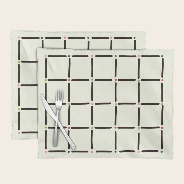 Confetti Grid Placemat Gallery Image 1